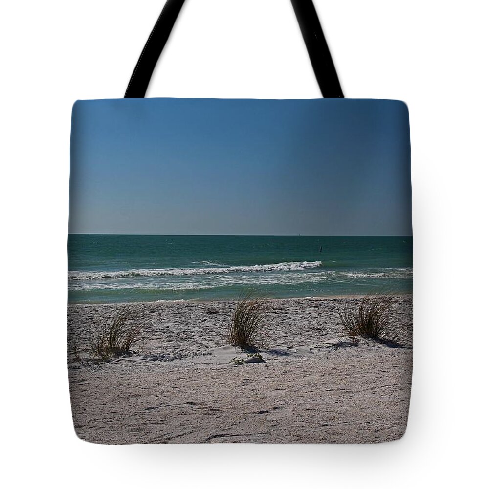 Anna Maria Island Tote Bag featuring the photograph Life's a Beach by Michiale Schneider
