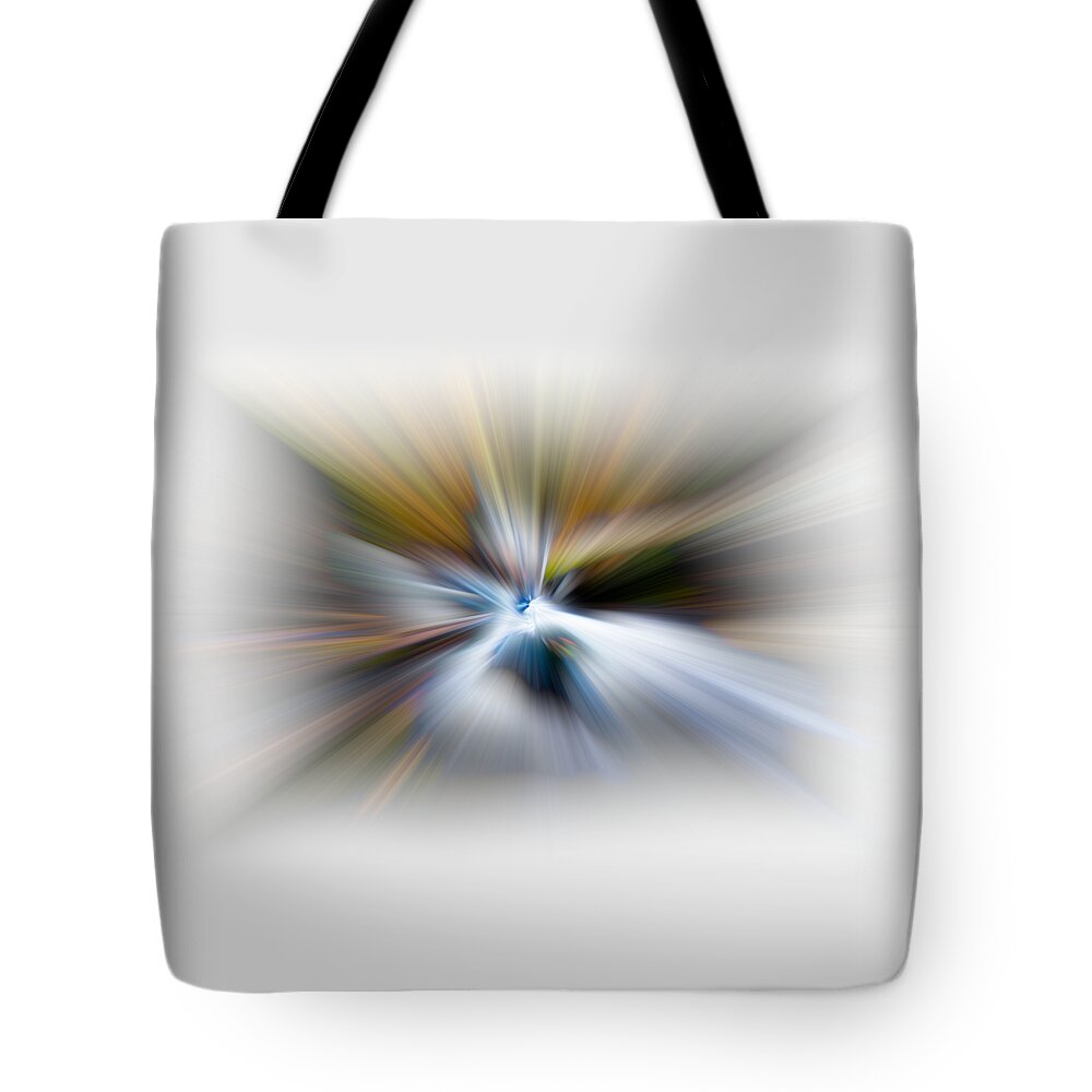 Abstract Tote Bag featuring the photograph Light Angels by Debra and Dave Vanderlaan