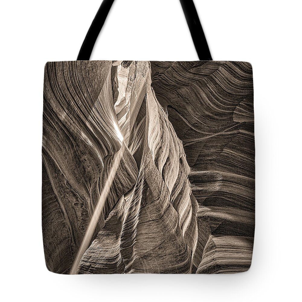 Antelope Tote Bag featuring the photograph Light Beam by Fred J Lord