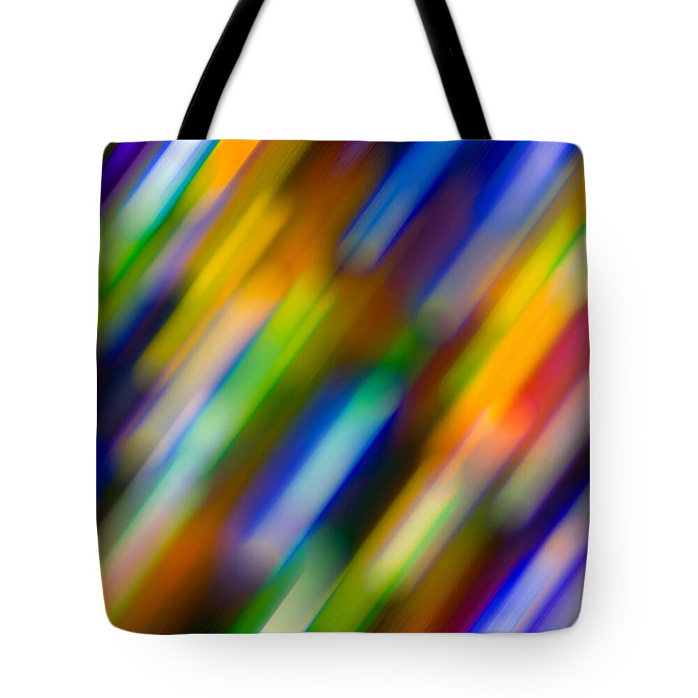 2014 Tote Bag featuring the photograph Light in Motion by SR Green