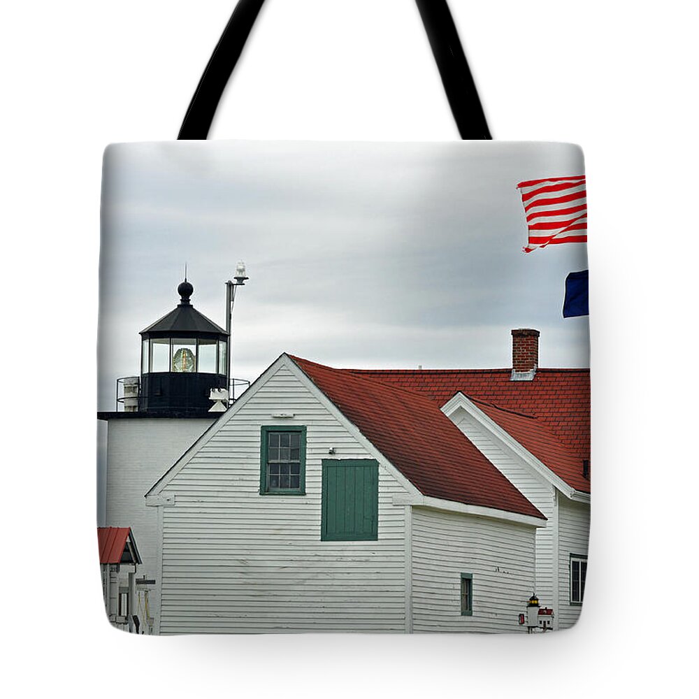 Lighthouse Tote Bag featuring the photograph Lighthouse by Glenn Gordon