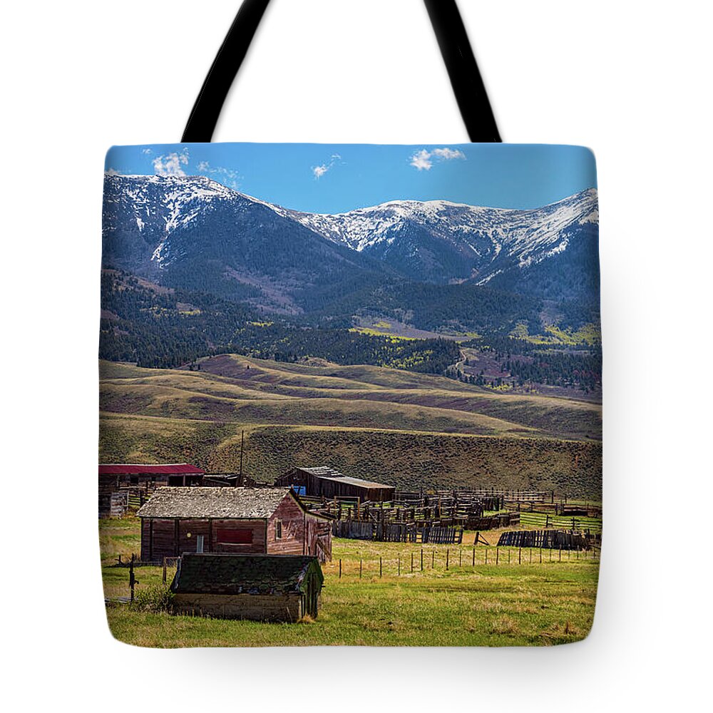West Tote Bag featuring the photograph Like An Old Western Movie by James BO Insogna