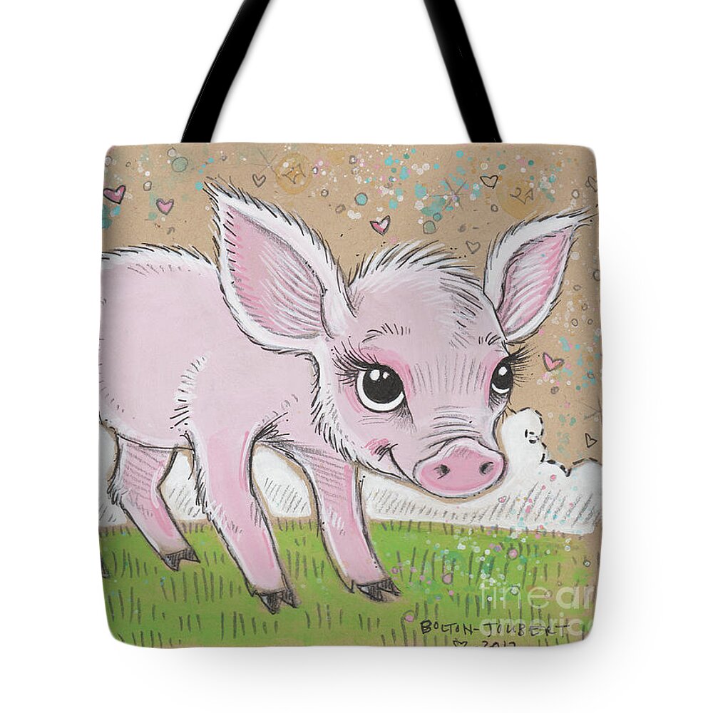Lil Piglet Tote Bag for Sale by Maria Bolton-Joubert