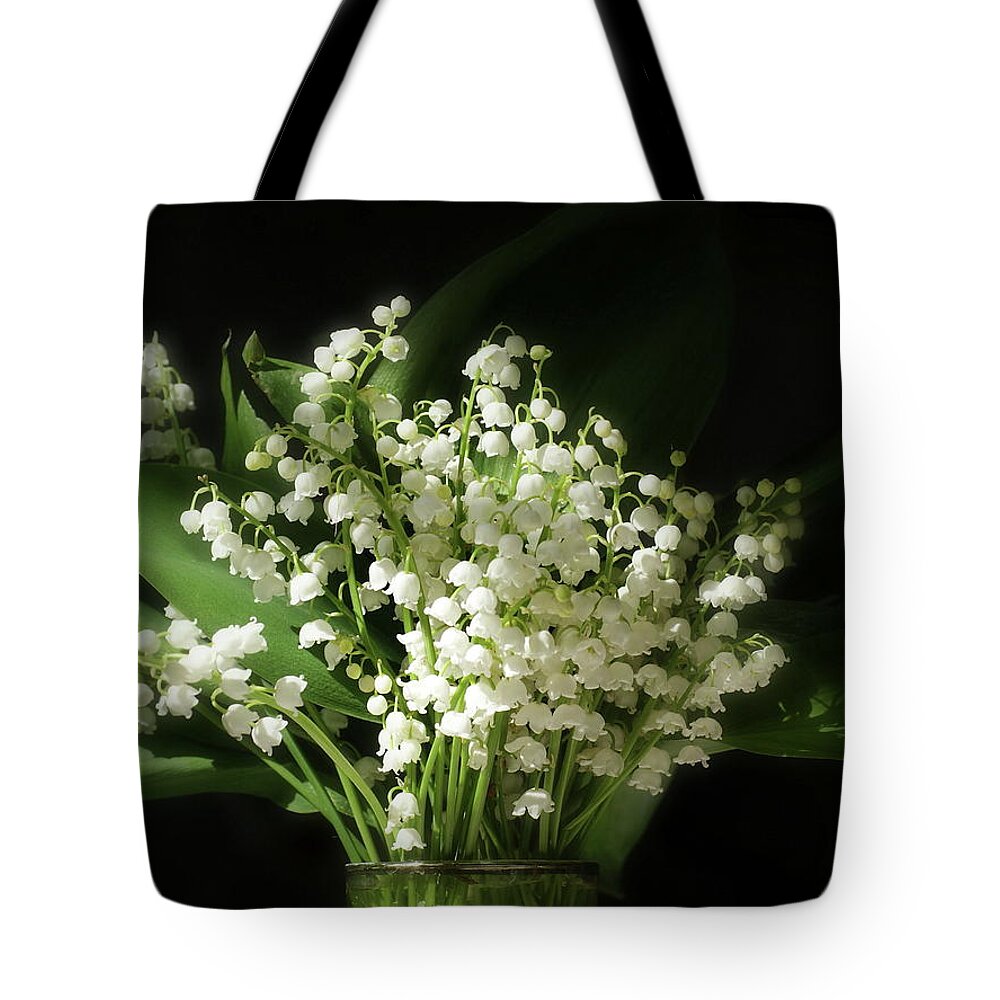 Lilies Of The Valley Tote Bags
