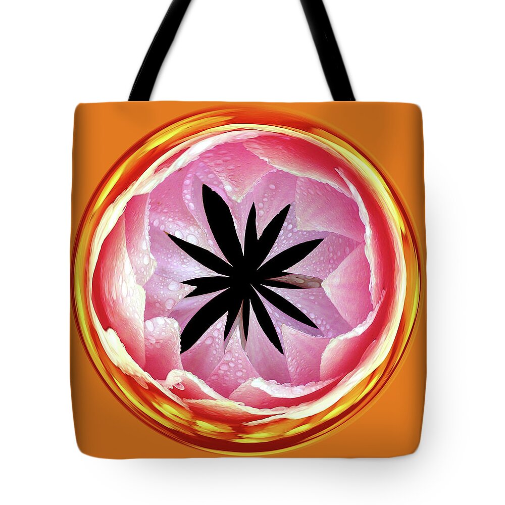 Orb Tote Bag featuring the photograph Lily Orb by Bill Barber