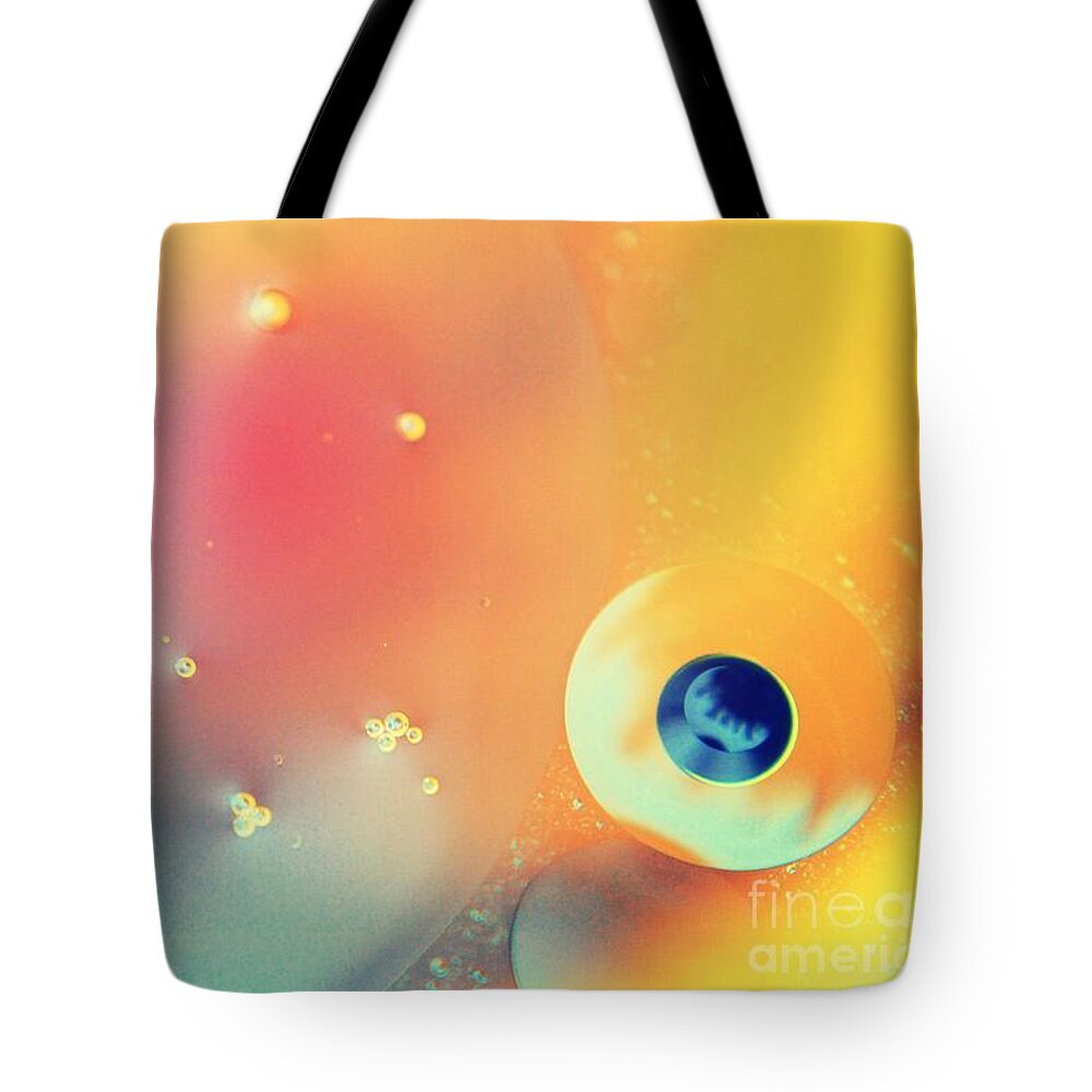 Abstract Tote Bag featuring the photograph Liquispace 11 by Aimelle Ml