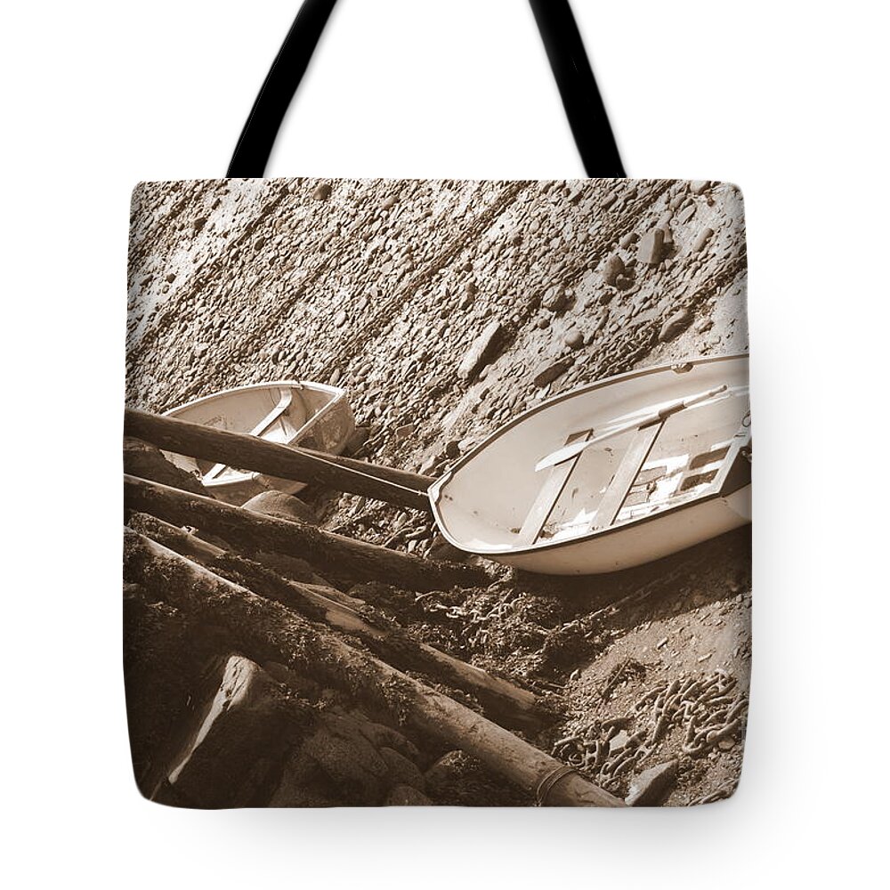 Boat Tote Bag featuring the photograph Little Boat by Andy Thompson