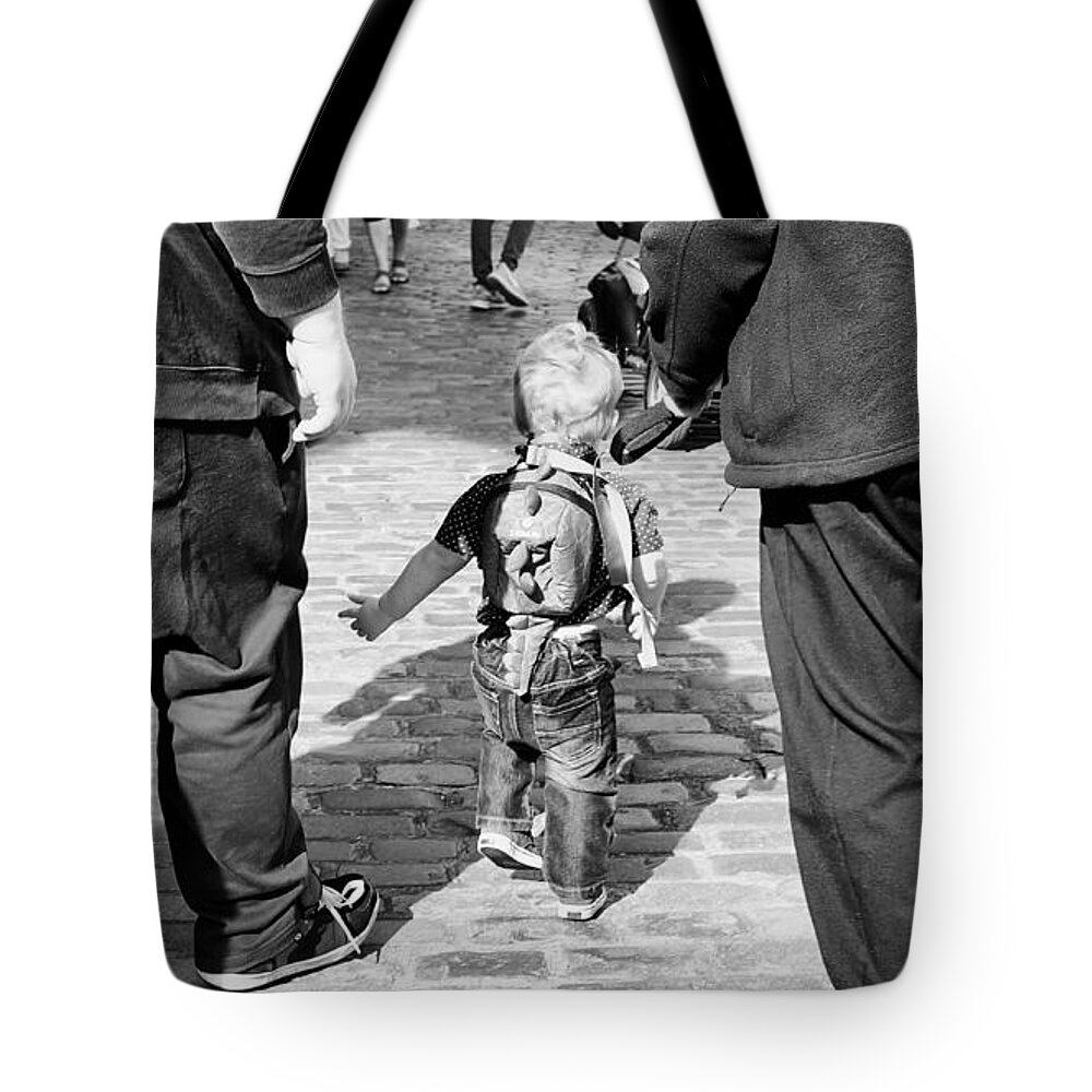 Little Tote Bag featuring the photograph Little Man by Pedro Fernandez
