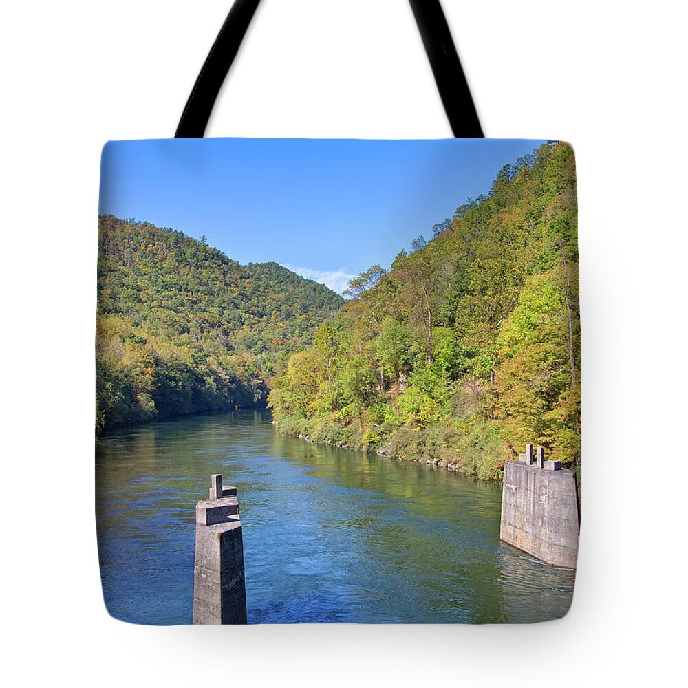 Scenic Byway Tote Bags