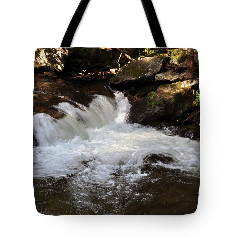 Living Streams Tote Bag featuring the photograph Living Streams by Lydia Holly