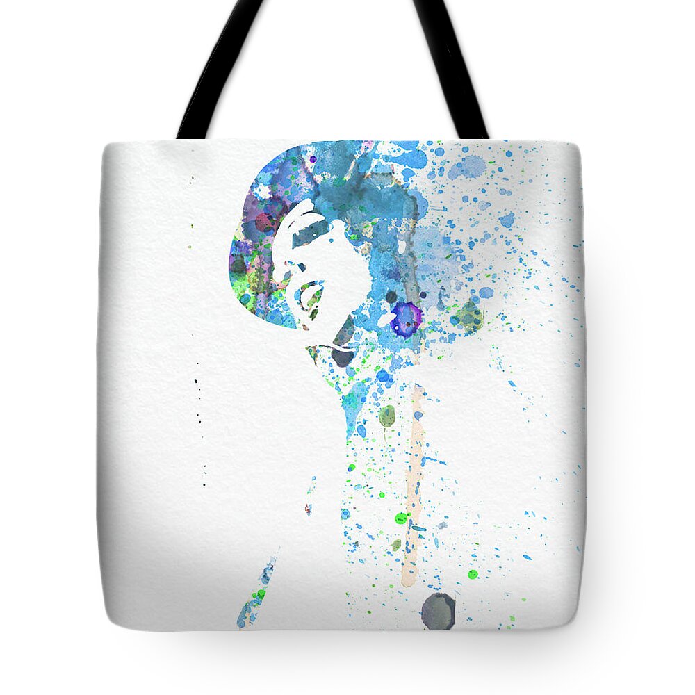 Liza Minnelli Poster Tote Bag featuring the digital art Liza Minnelli by Naxart Studio