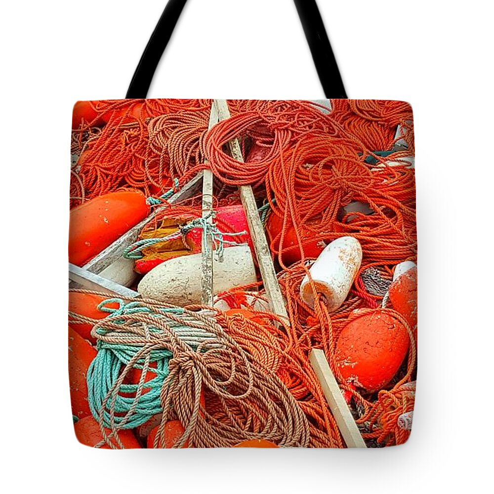 Sea Tote Bag featuring the photograph Lobster Season by Michael Graham