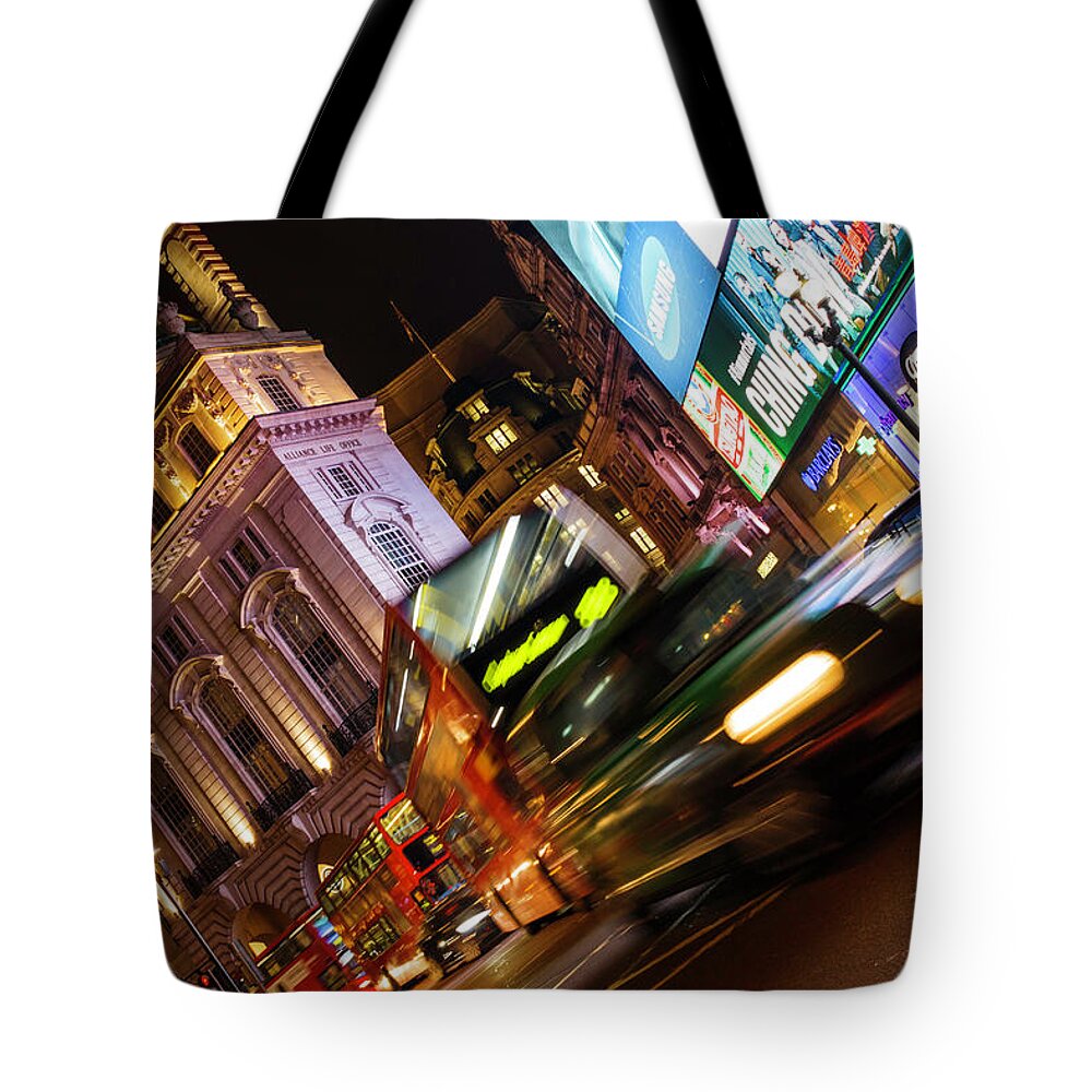 London Tote Bag featuring the photograph London Bustle by Rick Deacon