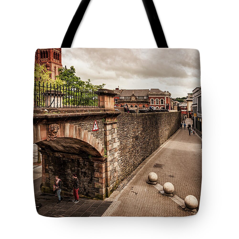 Ireland Tote Bag featuring the photograph Londonderry Song by Dan McGeorge