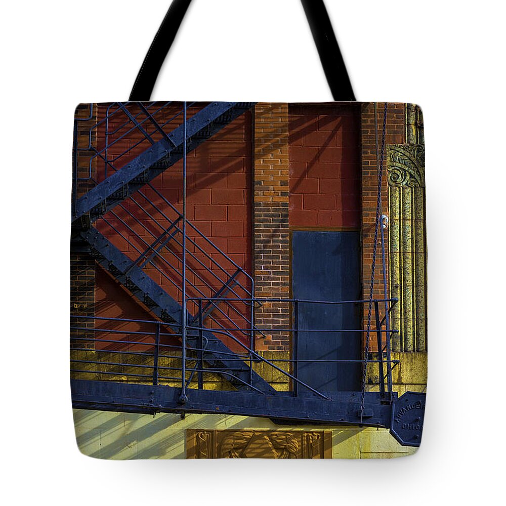  Tote Bag featuring the photograph Lonely Days Parking Garage v2 by Raymond Kunst