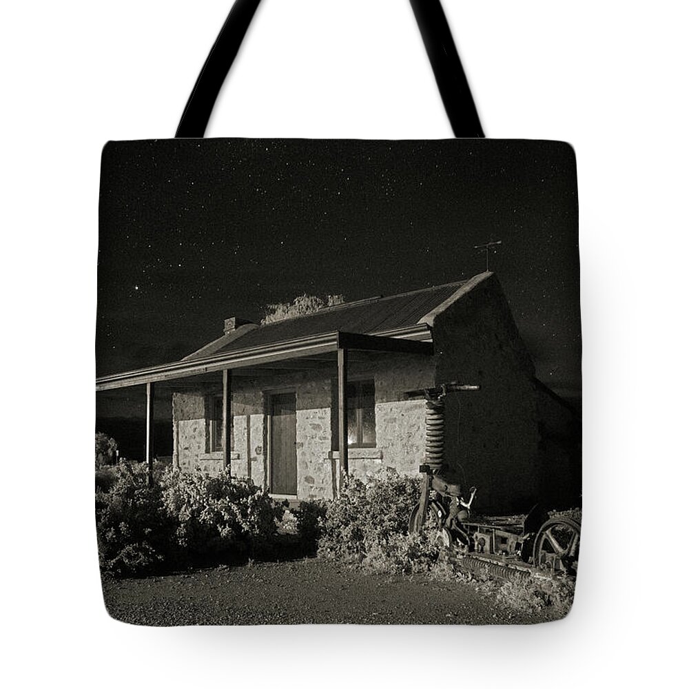 Night Tote Bag featuring the photograph Lonely Nights by Russell Brown