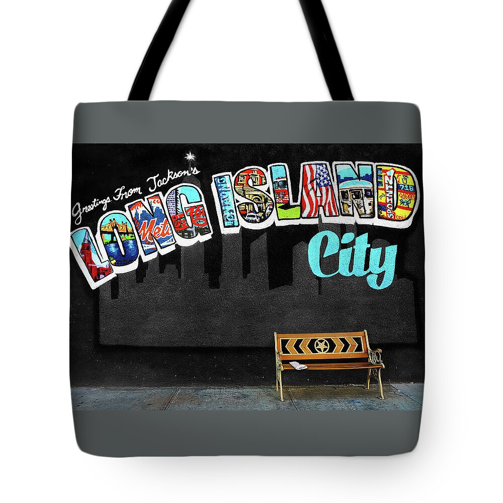Art Tote Bag featuring the photograph Long Island City by Nina Bradica
