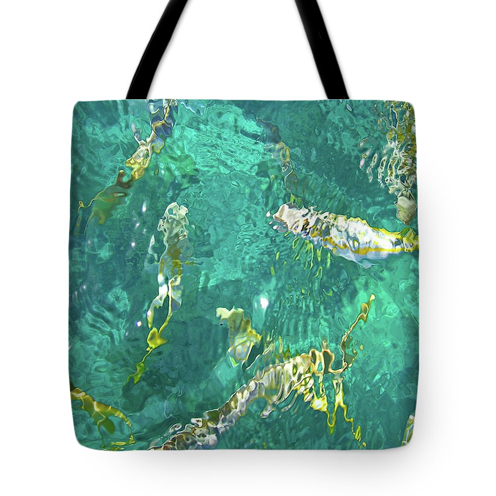 Looe Key Tote Bag featuring the photograph Looe Key Reef by Charles Harden