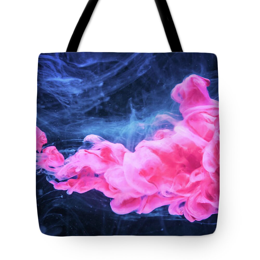Abstract Tote Bag featuring the photograph Looking For Fun - Modern Art Photography by Modern Abstract