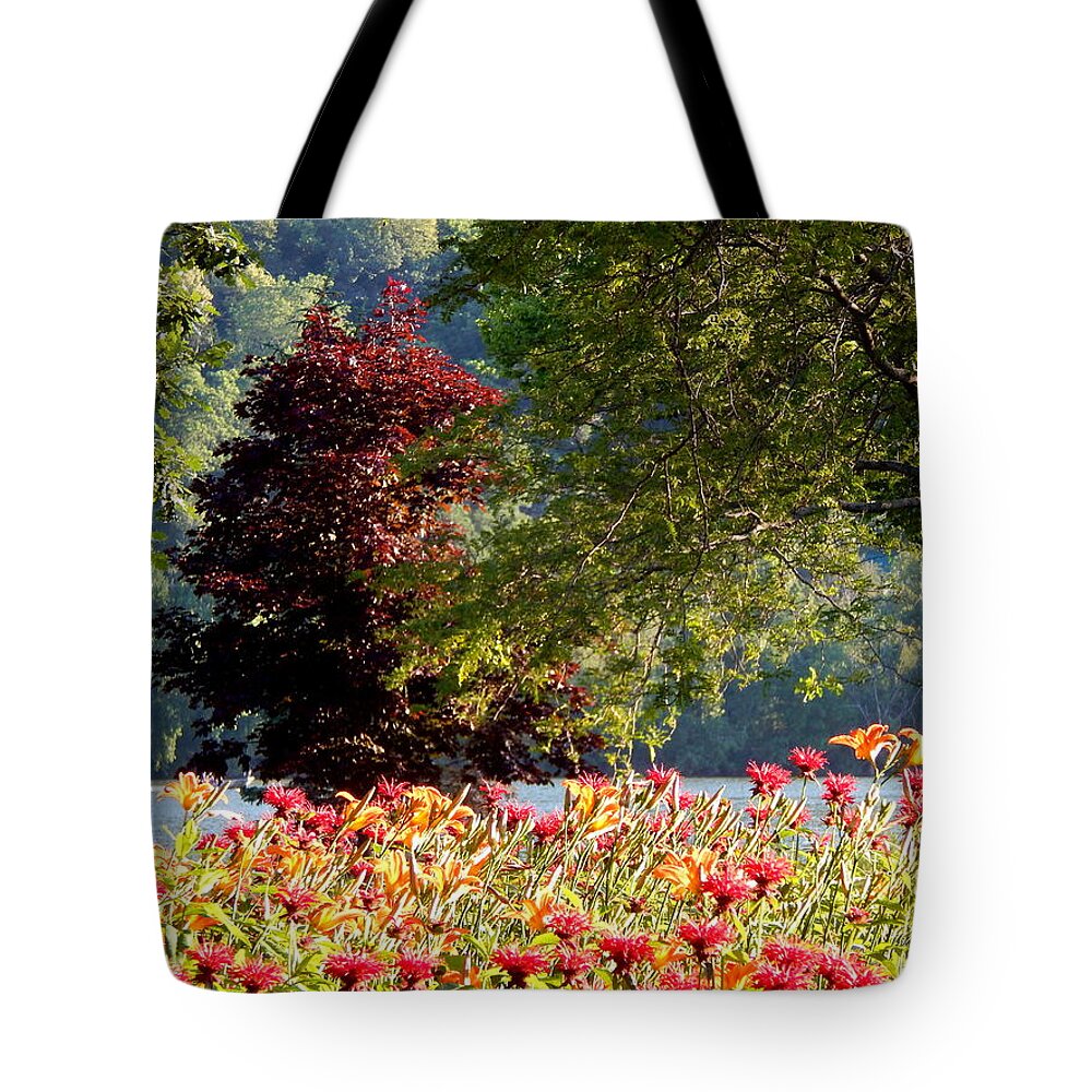 Summer Tote Bag featuring the photograph Looking for Peace by Wild Thing