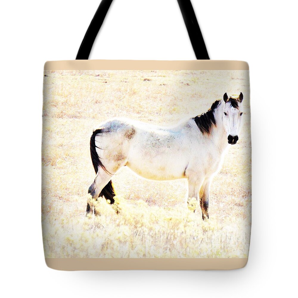 Horse Tote Bag featuring the photograph Looking Good by Merle Grenz