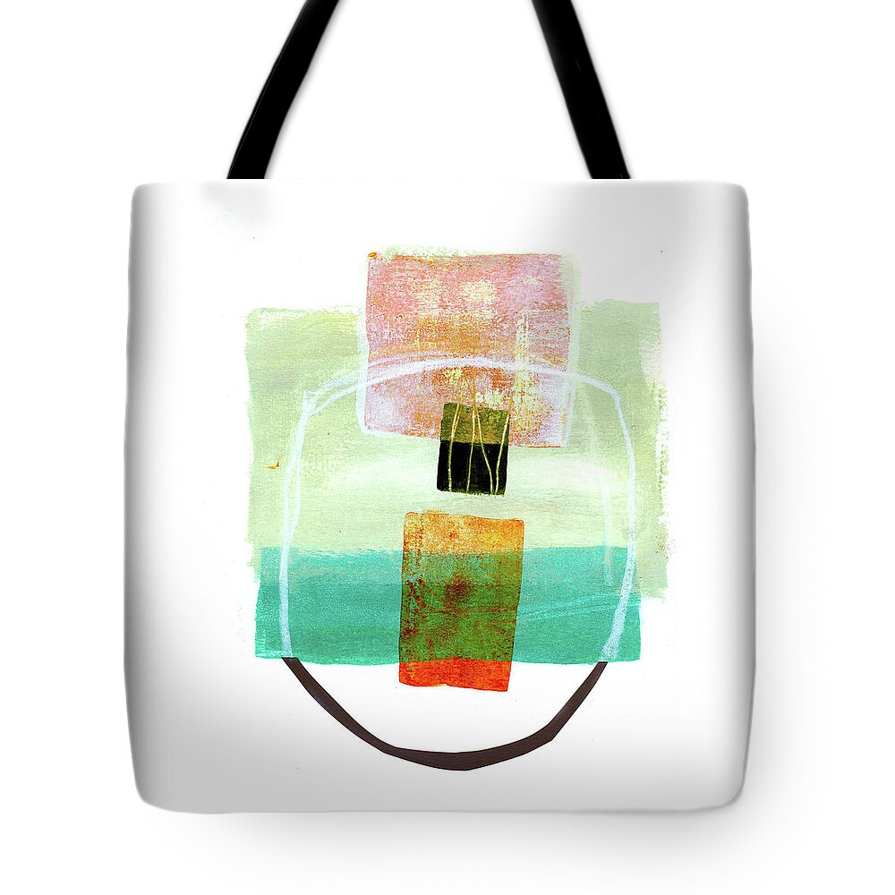 Jane Davies Tote Bag featuring the painting Loose Ends #8 by Jane Davies