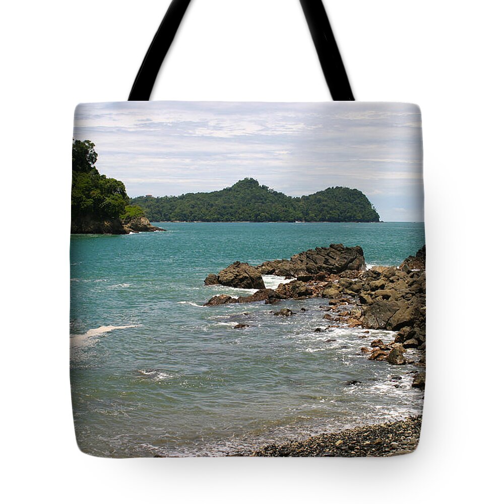 Ocean Tote Bag featuring the photograph Lost Destination - Seaside Quepos Costa Rica by Michelle Constantine