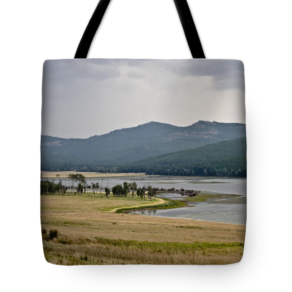 Scenery Tote Bag featuring the photograph Lost Trail Wildlife Refuge 2 by Jedediah Hohf