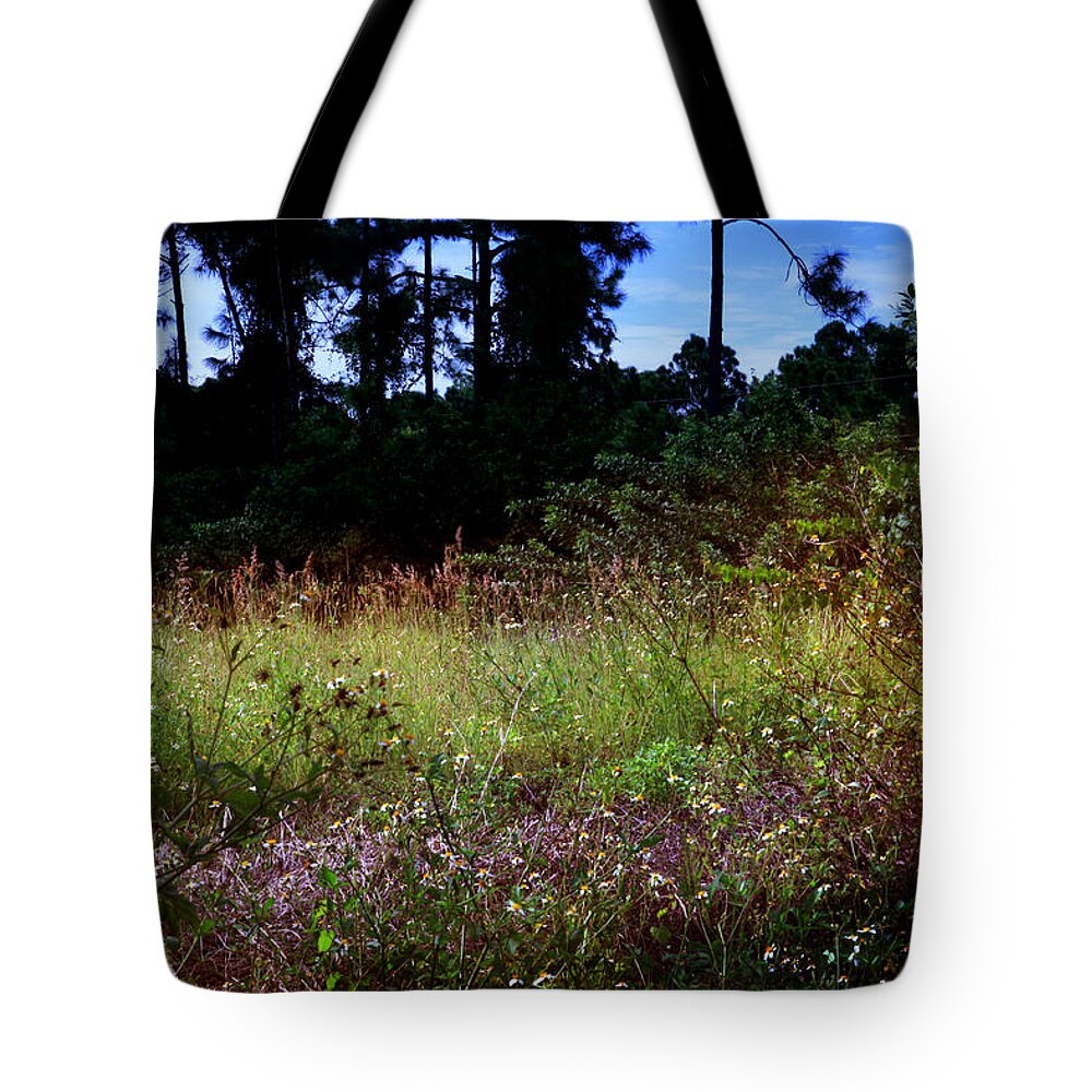 Weeds Tote Bag featuring the photograph Lots of Weeds by Joseph G Holland