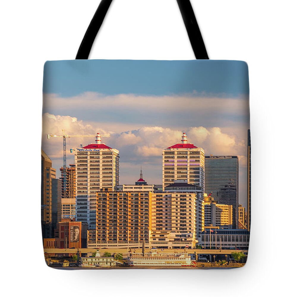 City Tote Bag featuring the photograph Louisville Skyline I by Steven Ainsworth