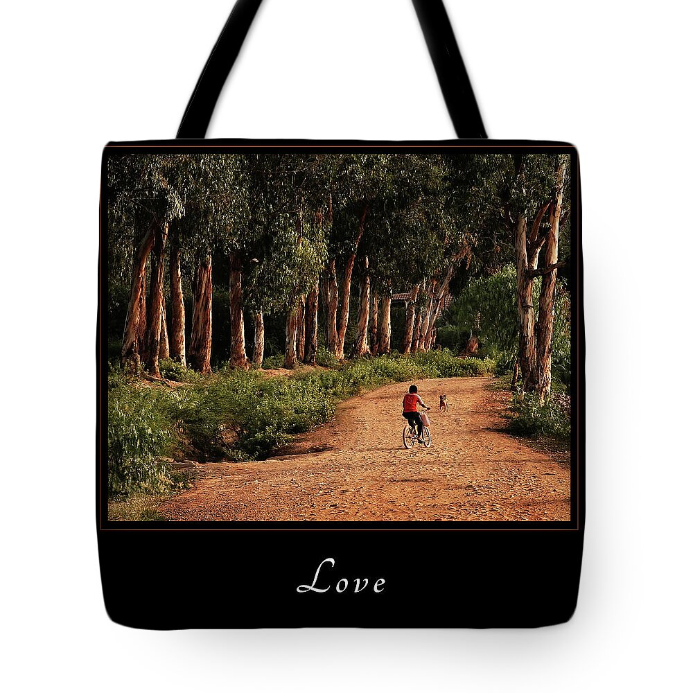 Inspiration Tote Bag featuring the photograph Love 3 by Mary Jo Allen