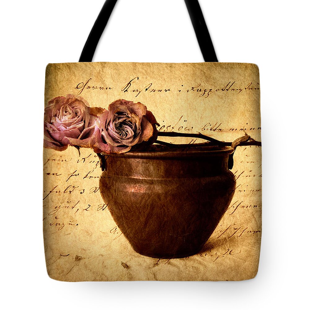 Flowers Tote Bag featuring the photograph Love Notes by Jessica Jenney