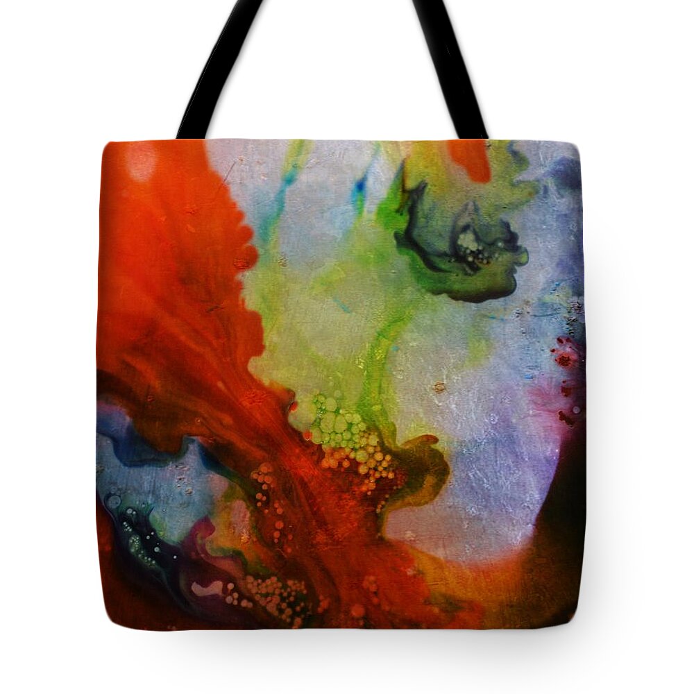 Lucid Dream Tote Bag featuring the painting Lucid Dream by Marianna Mills