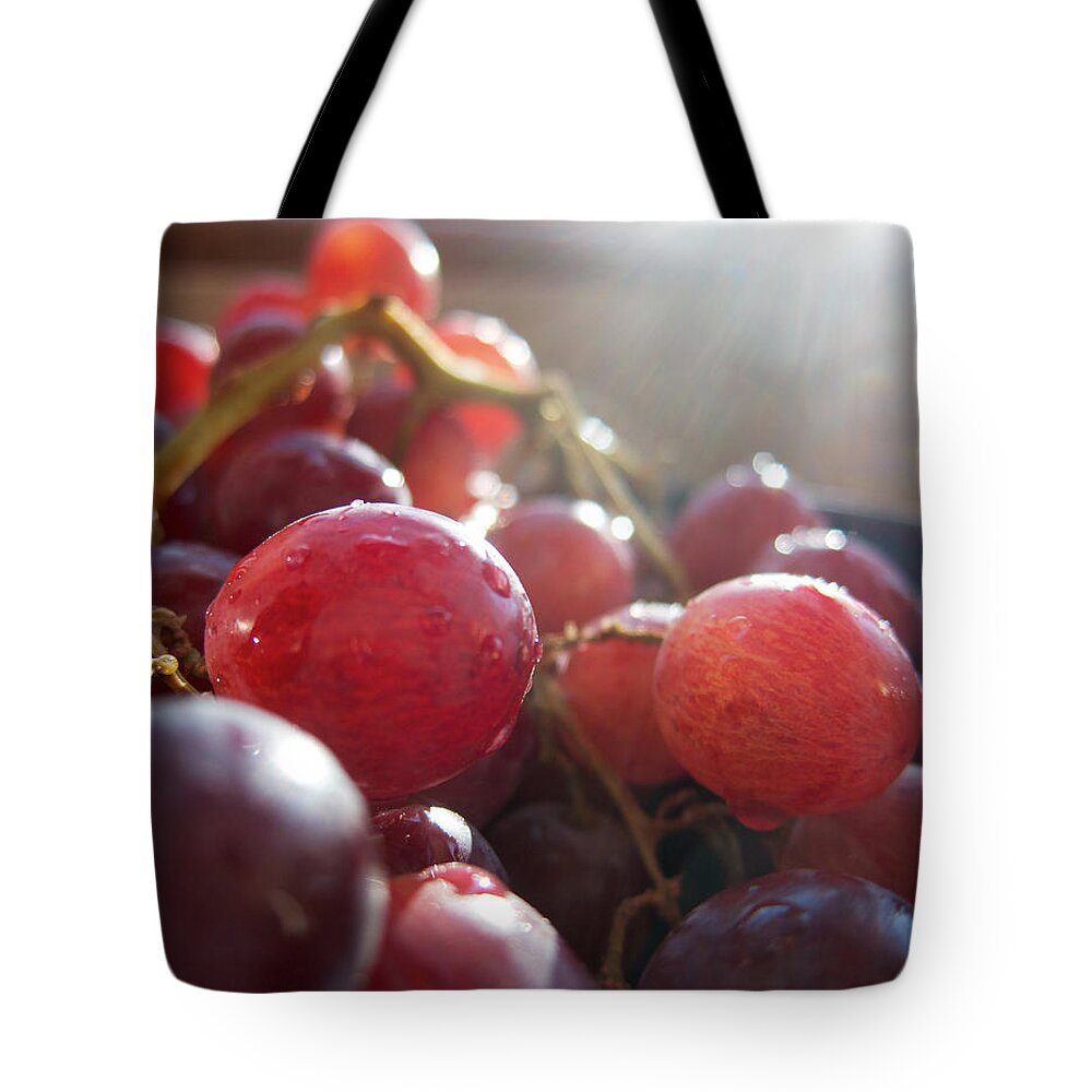 Food Tote Bag featuring the photograph Luscious by Mary Lee Dereske