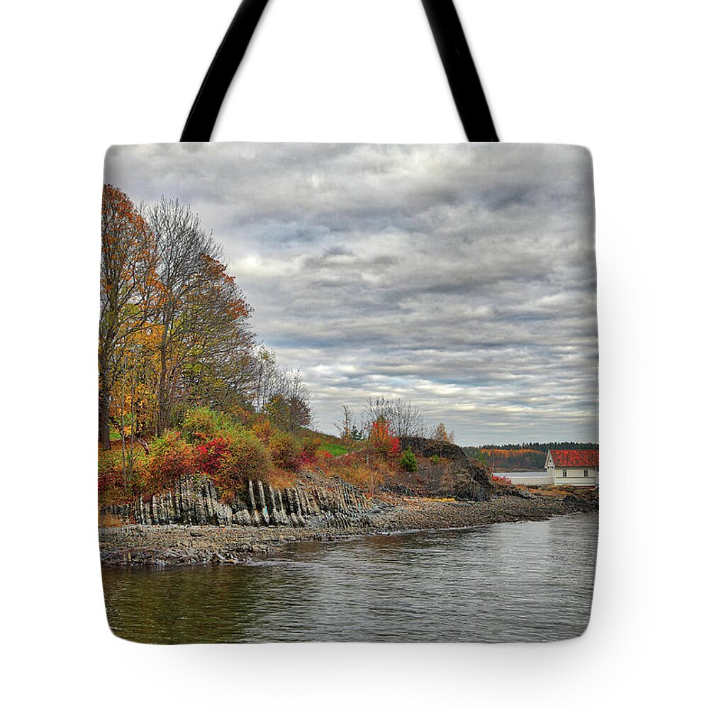Lysaker Tote Bag featuring the photograph Lysaker by Ross Henton