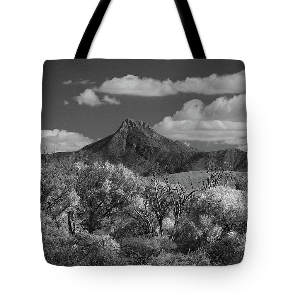 Photography Tote Bag featuring the photograph Majestic Peak by Vicki Pelham