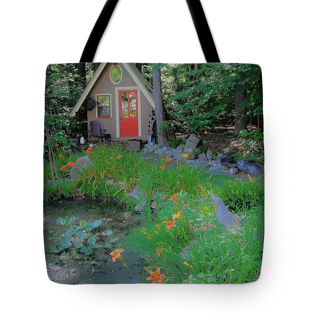 Garden Tote Bag featuring the photograph Magic Garden by Susan Carella