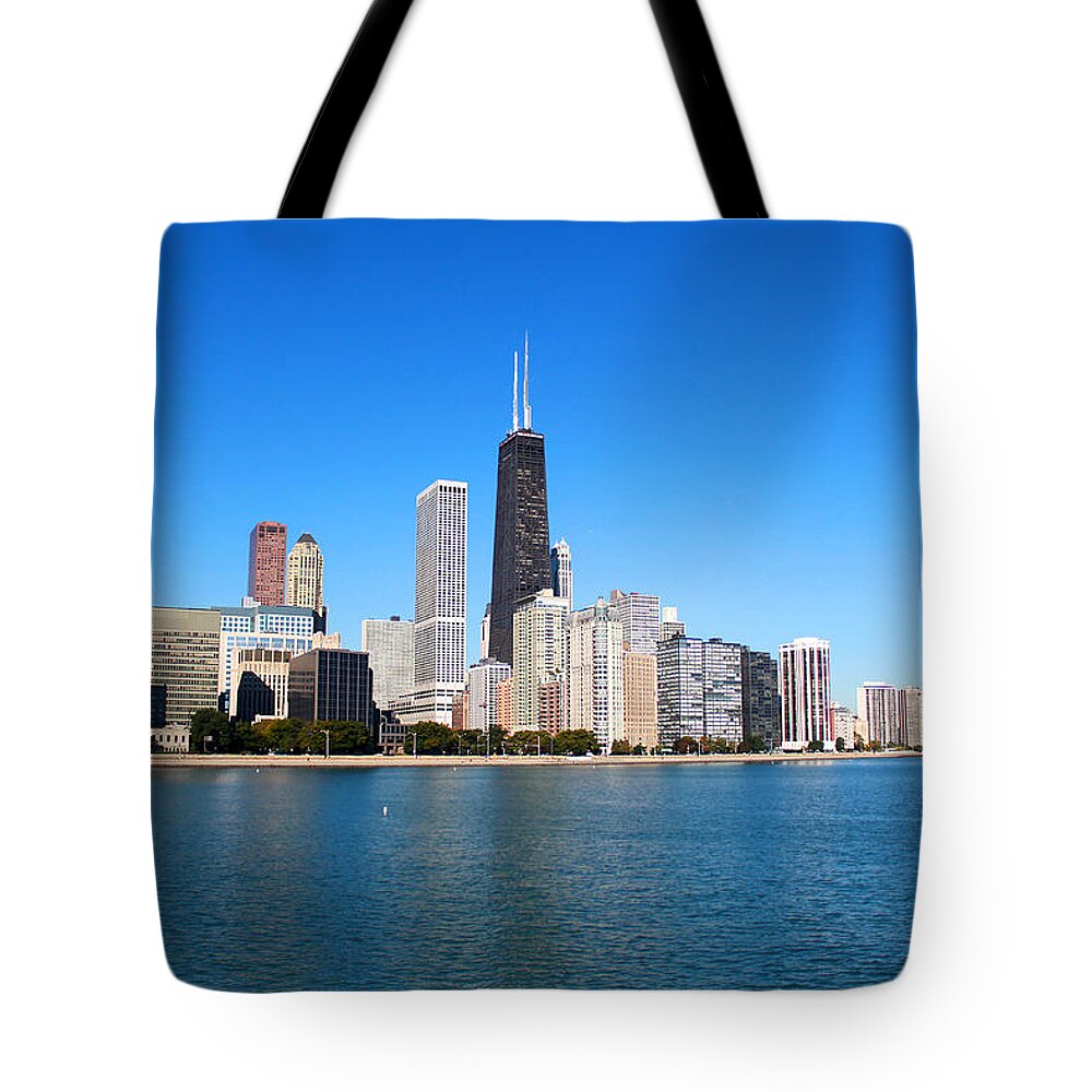 Chicago Tote Bag featuring the photograph Magnificent Chicago by Milena Ilieva
