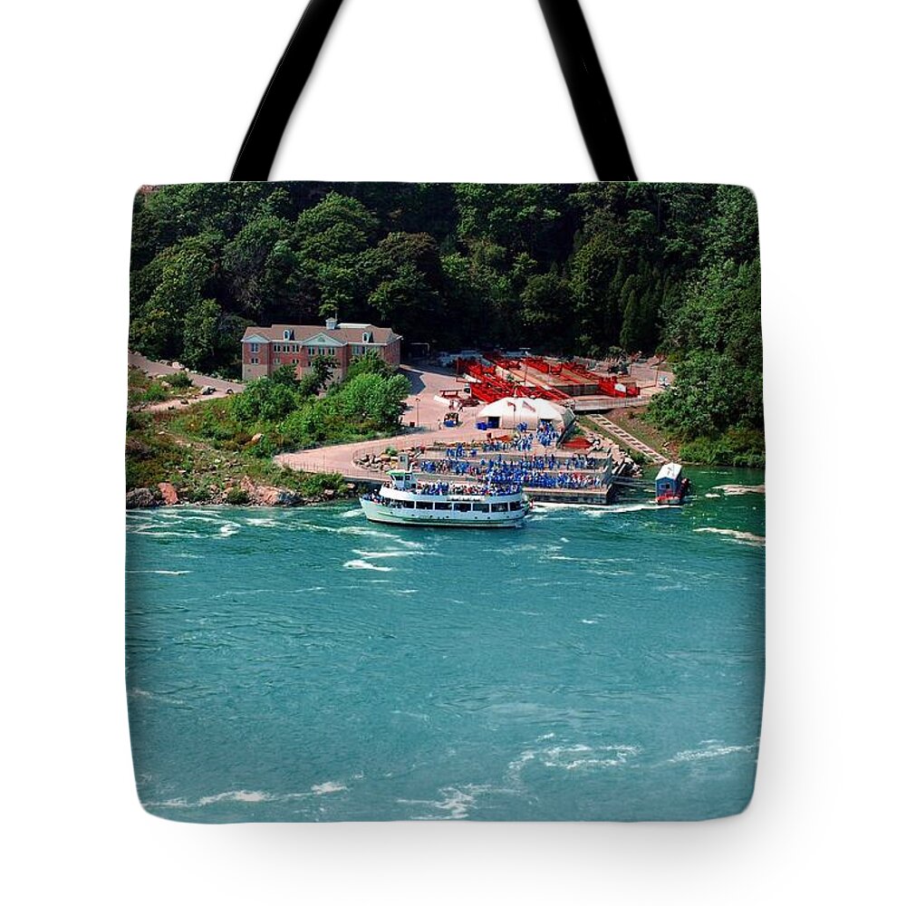 Maid Tote Bag featuring the photograph Maid OF The Mist by Kathleen Struckle