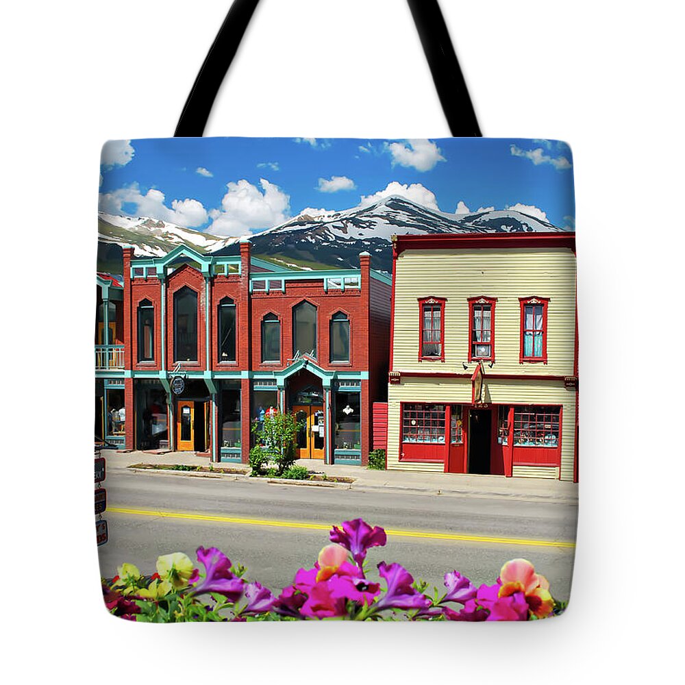 America Tote Bag featuring the photograph Main Street - Breckenridge Colorado by Gregory Ballos