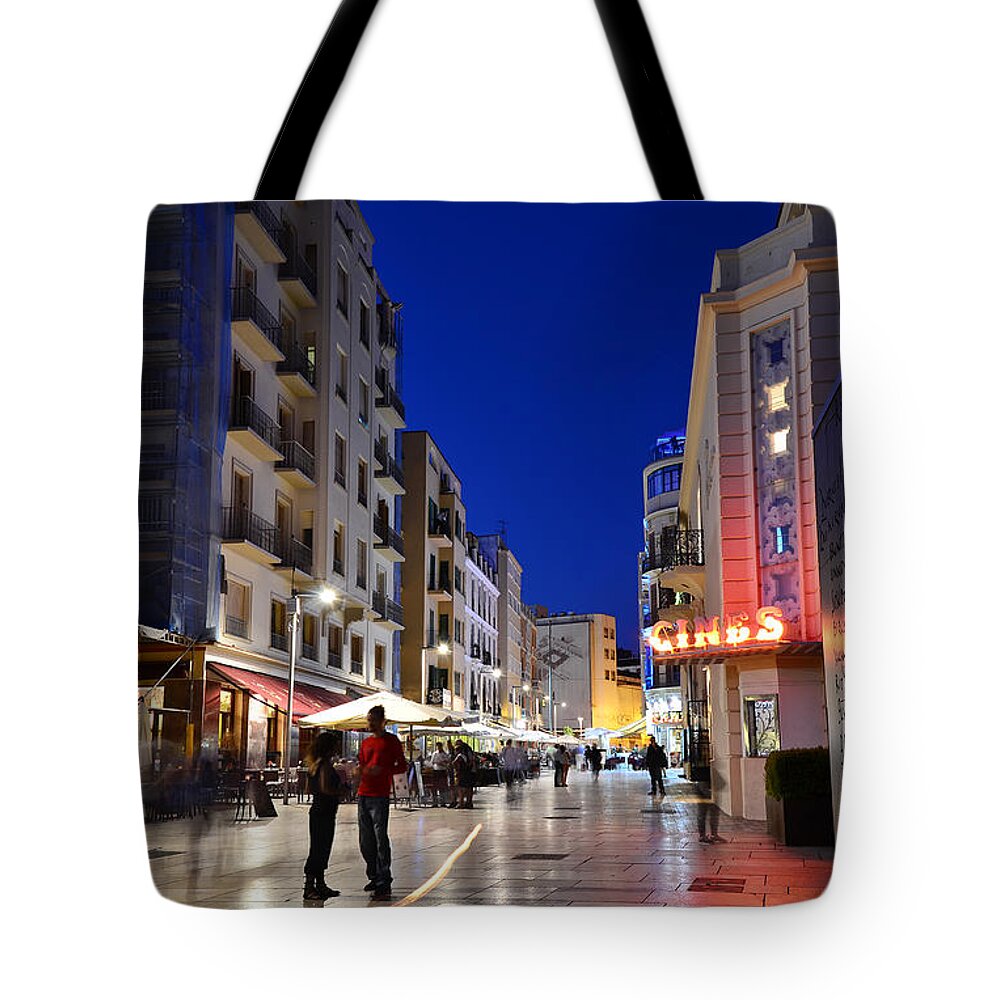 Andalucia Tote Bag featuring the photograph Malaga - Costa del Sol - Andalucia - Espana - Calle Alcazabilla by Carlos Alkmin