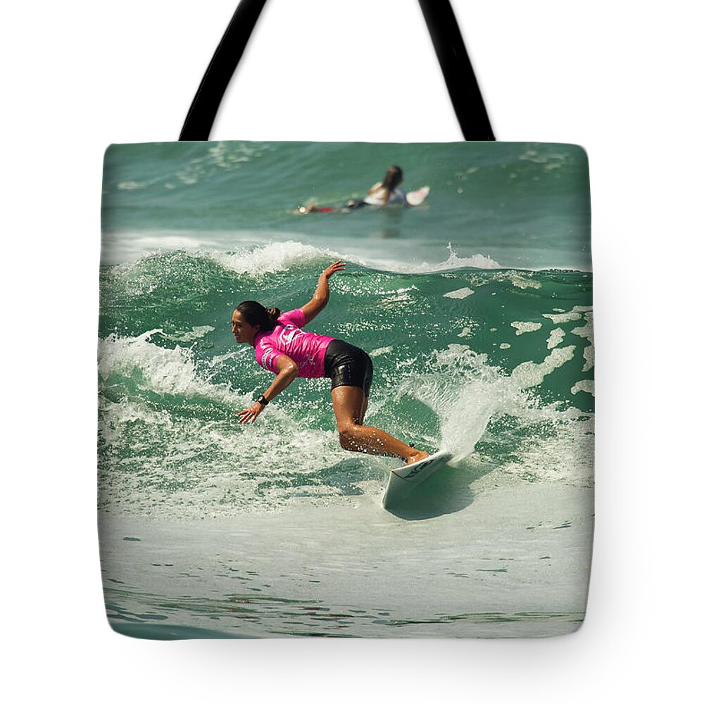 Malia Manuel Tote Bag featuring the photograph Malia Manuel by Waterdancer