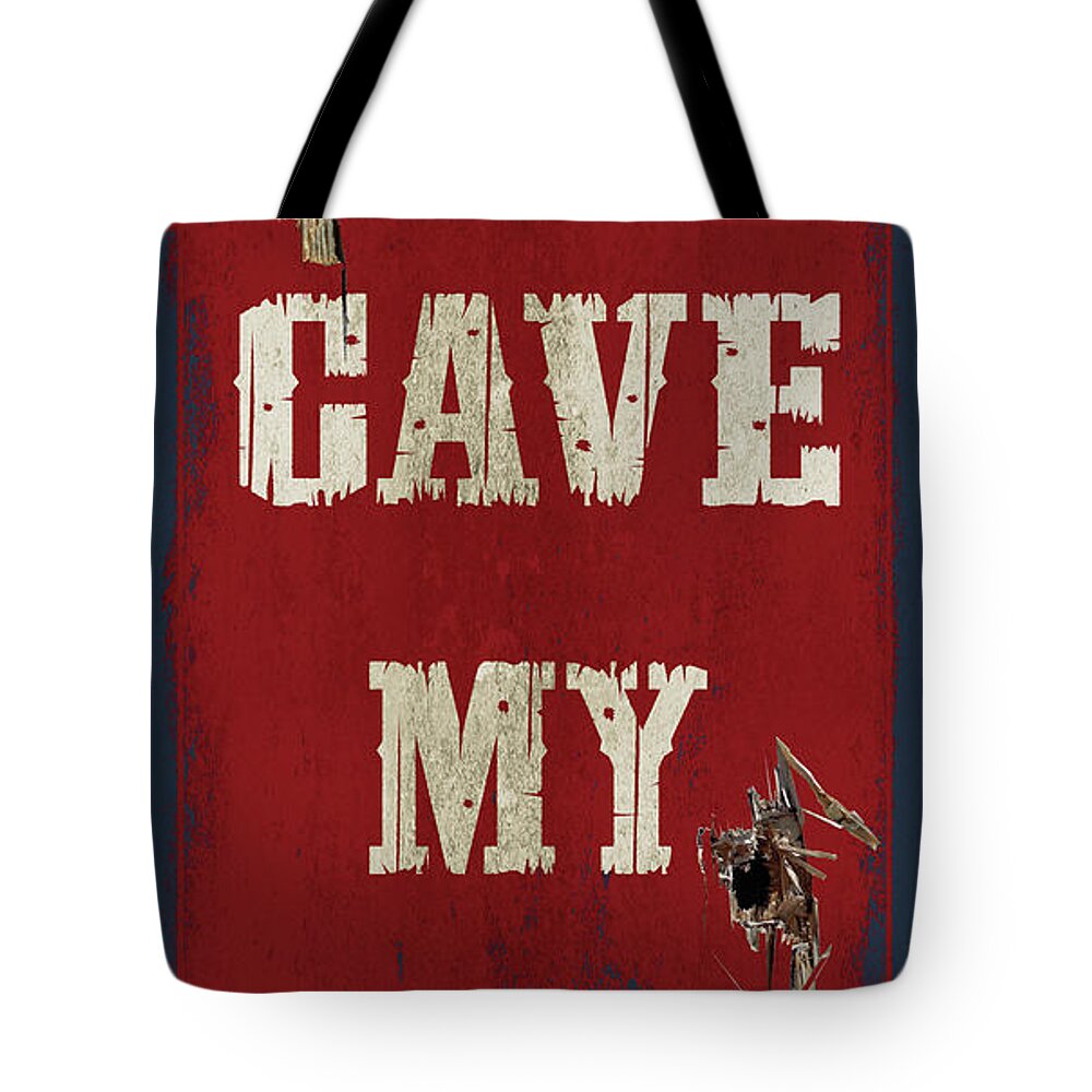 Jq Licensing Tote Bag featuring the painting Man Cave Rules by JQ Licensing