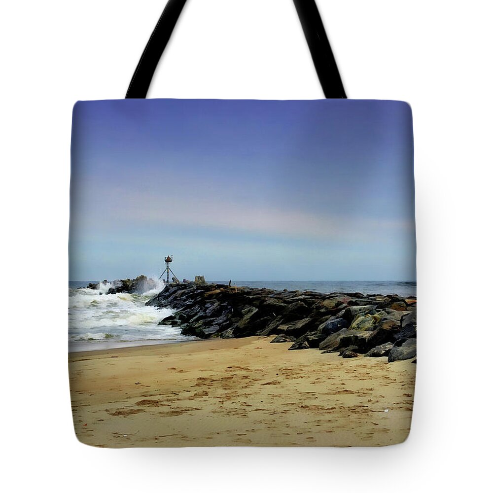 Landscape Tote Bag featuring the photograph Manasquan by Sami Martin