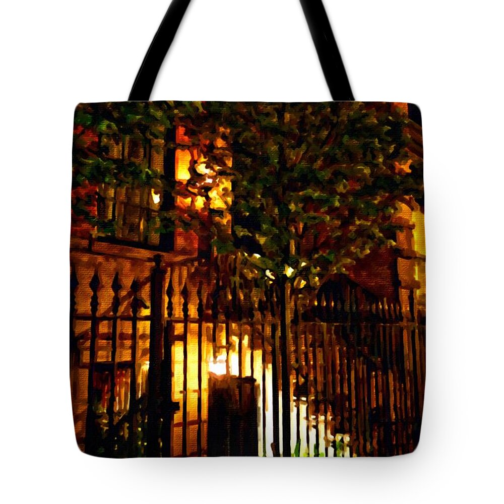 New York City Buildings Tote Bag featuring the photograph Manhattan East 12th St by Joan Reese