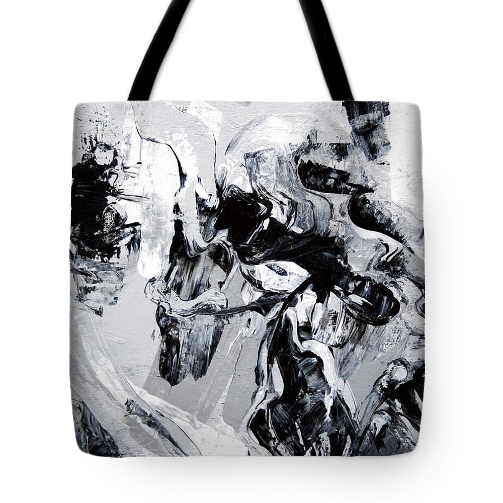 Manifestations Tote Bag featuring the painting Manifestations From the Witch by Jeff Klena