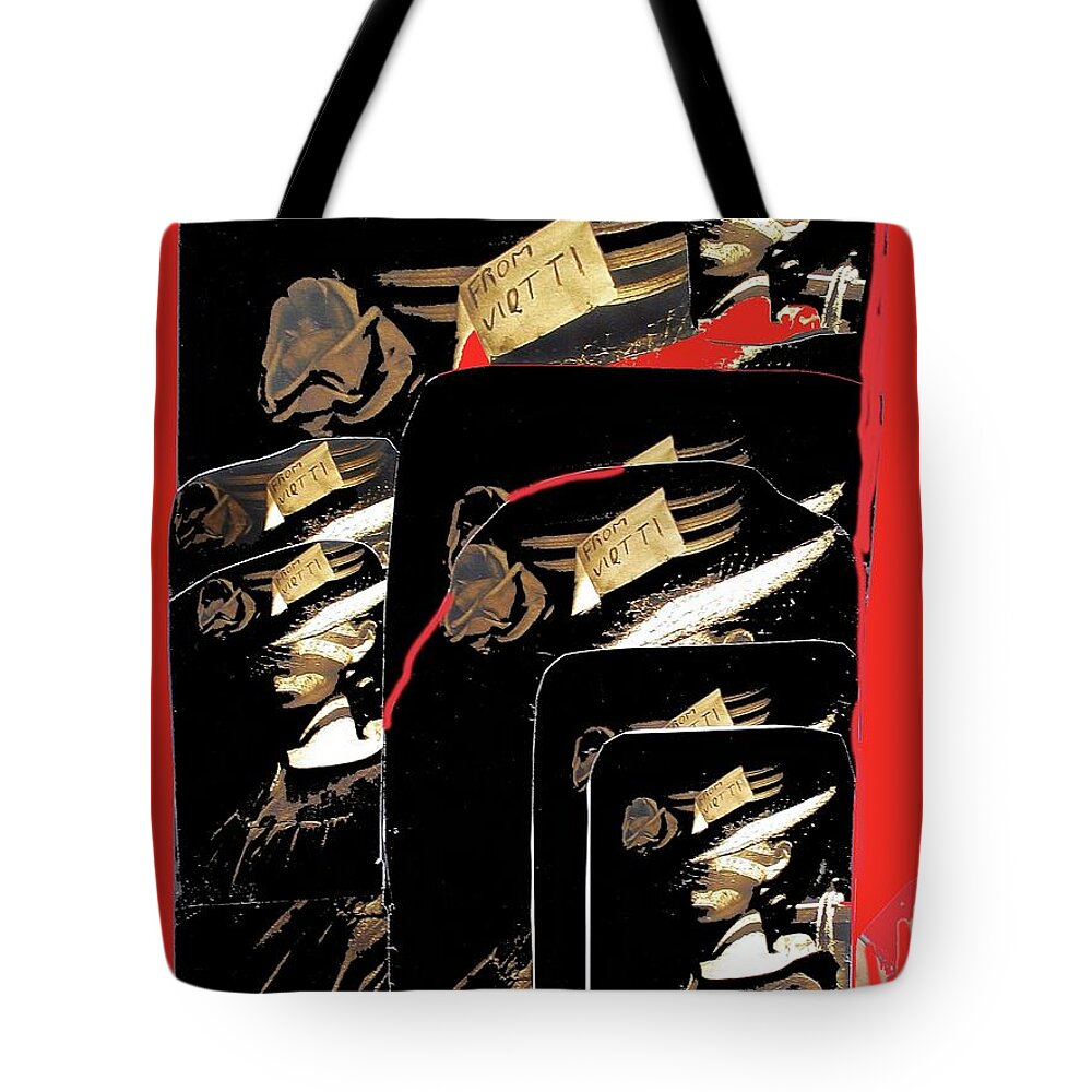 Mannequin Collage Jerome Arizona 1968-2013 Tote Bag featuring the photograph Mannequin collage Jerome Arizona 1968-2013 by David Lee Guss