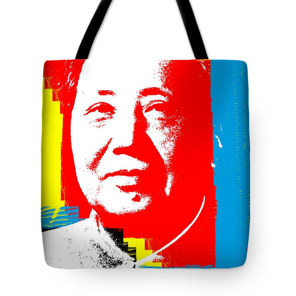 Mao Tote Bag featuring the photograph Mao 3 by Emme Pons