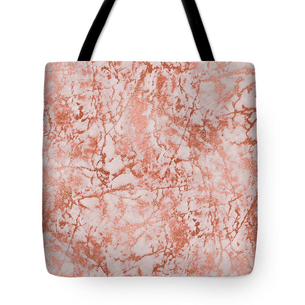 Resin Art Tote Bag featuring the painting Marble 10 by Jane Biven