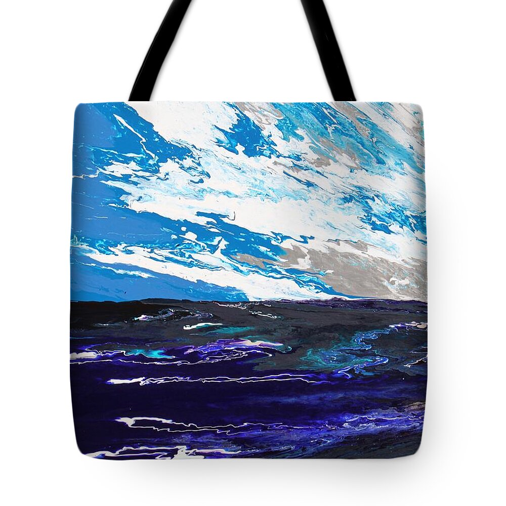 Fusionart Tote Bag featuring the painting Mariner by Ralph White